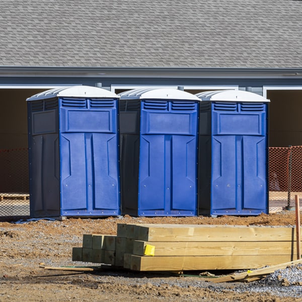 are there any additional fees associated with porta potty delivery and pickup in Blue Grass Iowa